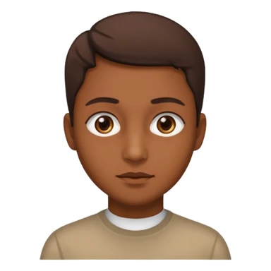 Piel morena, y ojos más achinados sticker