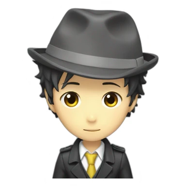 Detective adachi from Persona 4 sticker