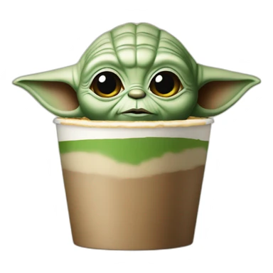 Yoda Starbucks sticker