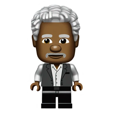 MORGAN FREEMAN lego full body sticker