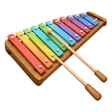 Xylophone instrument sticker