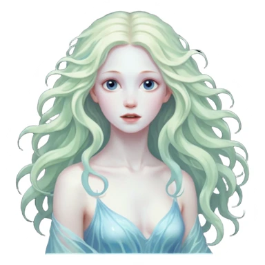 aesthetic brilliant divine lighting, oil paint  -  hieronymus bosch phantasmagoric mutated beautiful ethereal body of nymphs sticker