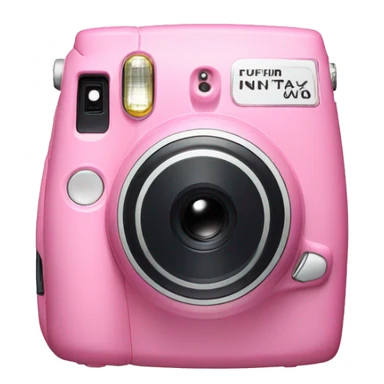 fujifilm pink instax camera  sticker