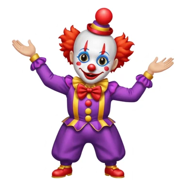 Clown twerkt sticker