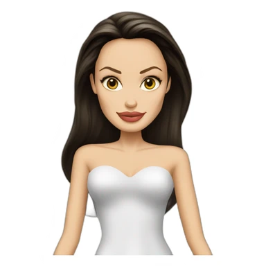 Angelina jolie pc sticker
