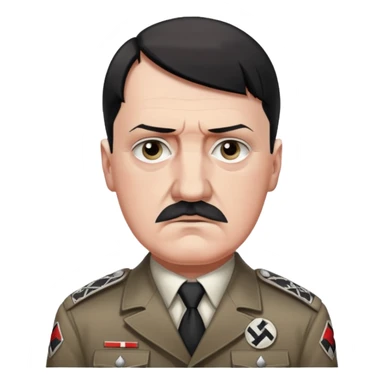 Adolf hitler signe nazi sticker