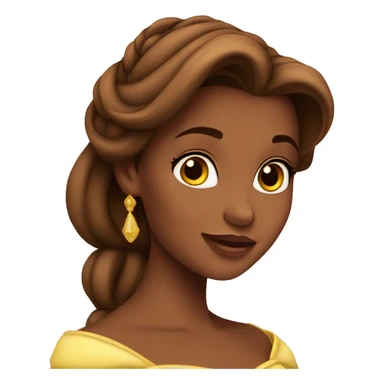Princess Belle sticker