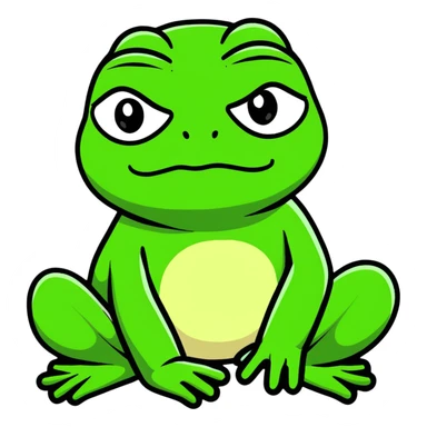 Pepe the Frog sticker