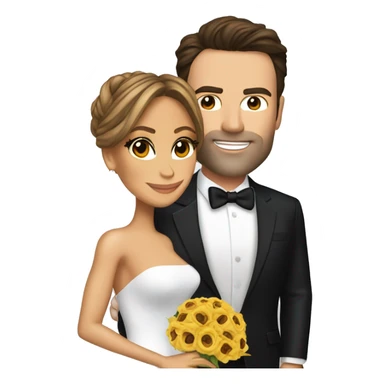 Jennifer lopez and Ben affleck married  sticker