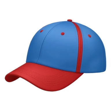 baseball cap blue (#00A3E0) and red (#F9423A) sticker