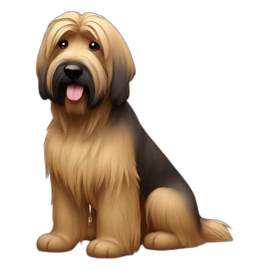 Briard  sticker