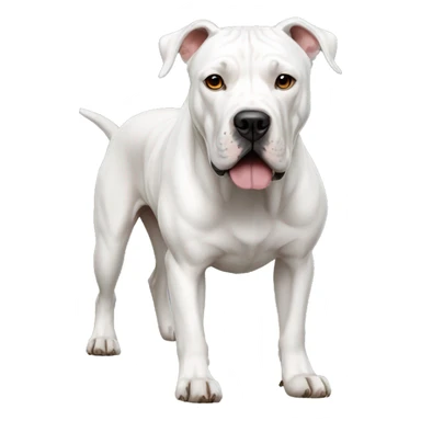Dogo Argentino Dog Breed Full Body sticker