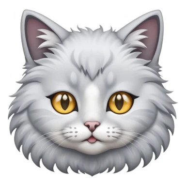 A cat with star eyes sticker