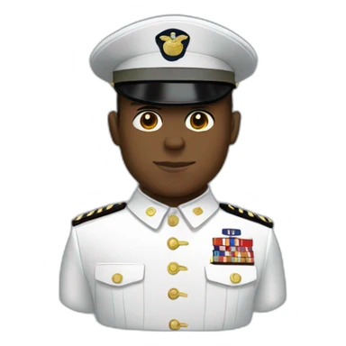 Marine dress blues sticker