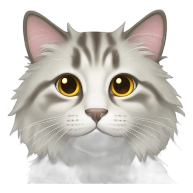 Siberian cat sticker