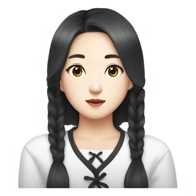 kim minjeong from aespa sticker