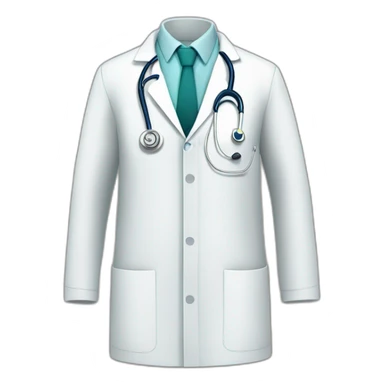 Doctor with the letters “MEDIFIN” on his clothes sticker