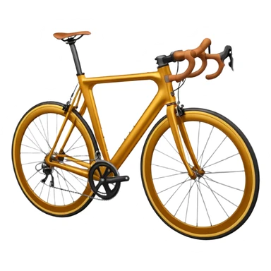 ochre colored road bike sticker