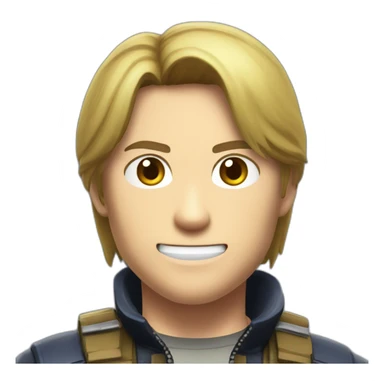 Leon S. Kennedy sticker