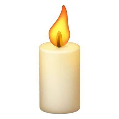 christmas candle sticker