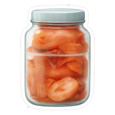jar of kimchi sticker