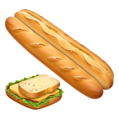 baguette sticker