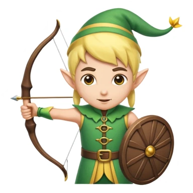 archer elf sticker