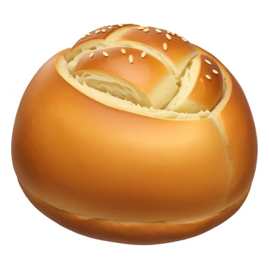 Kartoffelbrötchen potato bread roll sticker