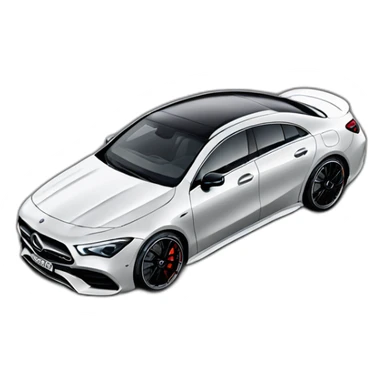 Mercedes CLA45s sticker