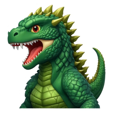 Godzilla sticker