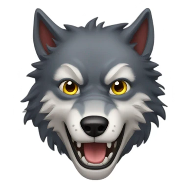 Loup garou sticker