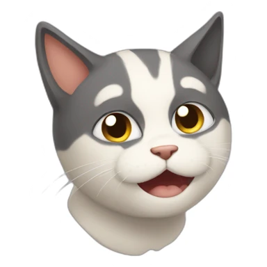 gato llorando sticker