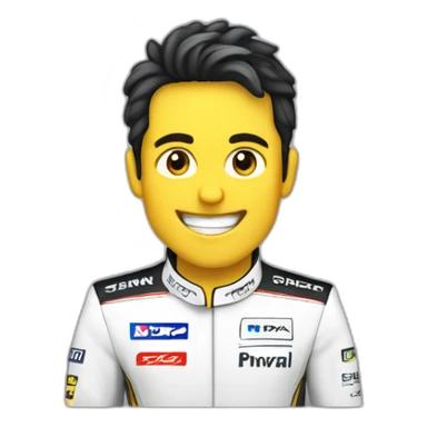 Happy scheco perez formula 1 sticker