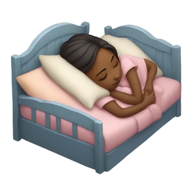 girl sleep sticker