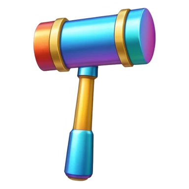 sprinkle big party hammer sticker