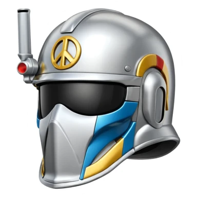 DC Comics Peacemaker Helmet sticker