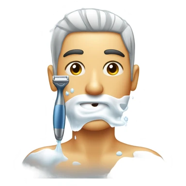  shower shave shine sticker