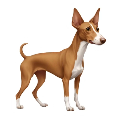 brown podenco andaluz sticker
