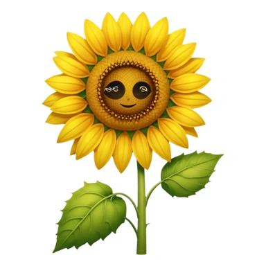 A vivid summer sunflower glowing under warm sunlight.















































 sticker