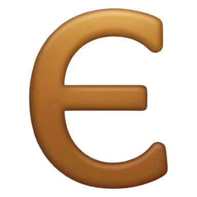 Make an emoji with the letter E and g on it sticker
