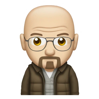 Walter White hello kitty sticker