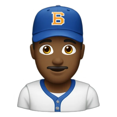 ste ellis with a cap on sticker