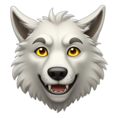 Loup garou sticker