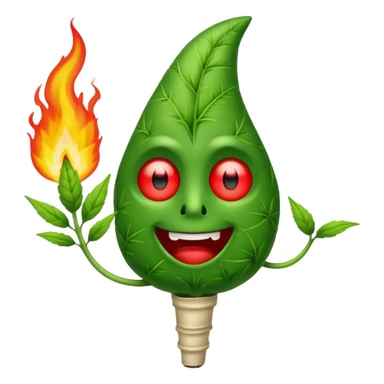 Talking weed joint  sticker