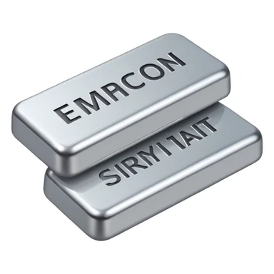 silver bars, silver text sticker