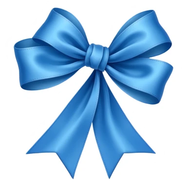 blue ribbon sticker