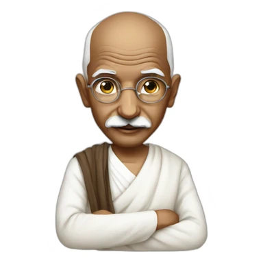 Mahatma Gandhi sticker