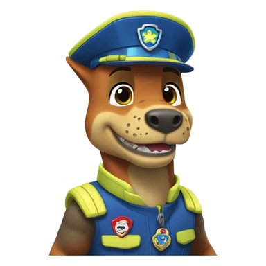 Dino paw patrol ￼ sticker