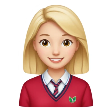 a girl with preppy stuf sticker