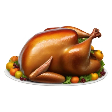 Thanksgiving turkey in New York sticker